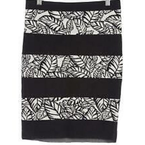Opening Ceremony Knit Pencil Skirt Sz Small B&W - Picture 1 of 7